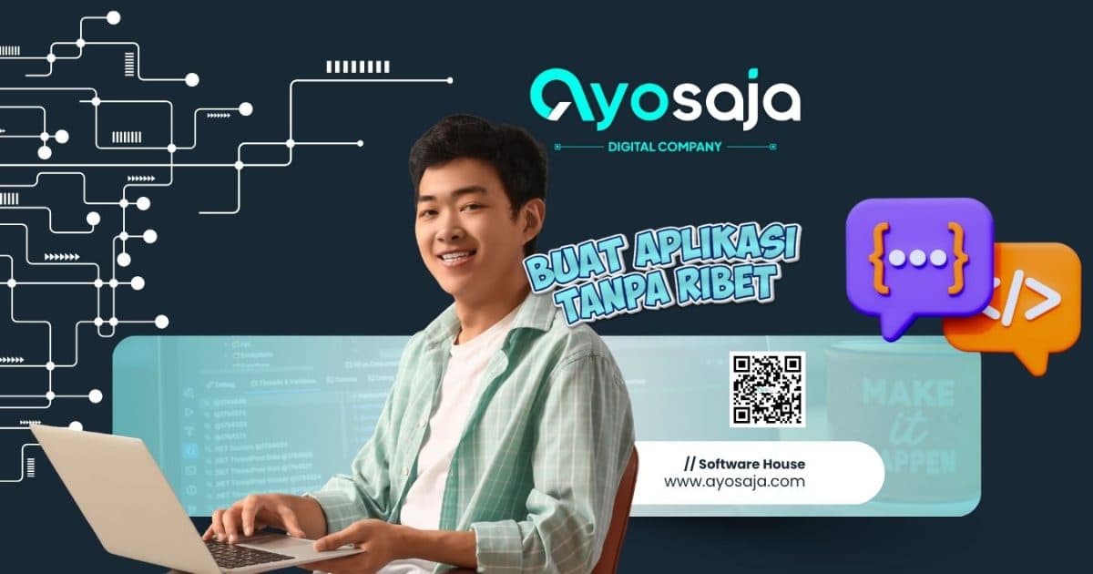 Portofolio software house Ayosaja pengembangan aplikasi web modern dan sistem informasi berbasis website